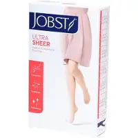 Jobst Ultrasheer Collant Classe AT Regular Noir Large 1 pc(s) Chaussettes