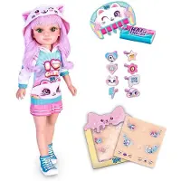 Nancy Kawaii-puppe Rose Taille unique