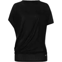 Super.natural Yoga Loose Short Sleeve T-shirt Noir M Femme