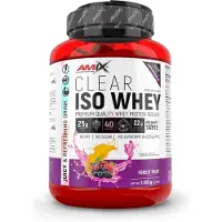Amix Clear Isolate Whey Protein Wild Berries 1000g Clair