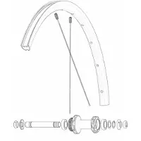 Mavic Jante De Vélo De Route Front Ksyrium S Disc