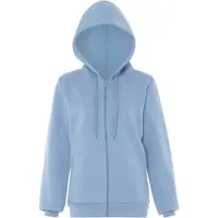 SANIKA Veste de survêtement bleu clair