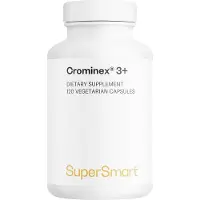 SuperSmart Crominex 3+ Dietary Supplement - 120 Gél. Vég.
