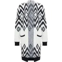Ebeeza Cardigan noir / blanc