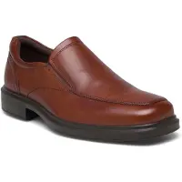 Ecco Hommes Mocassins Élégants Semelle en caoutchouc marron