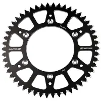 Scar Pignon Aluminium Ultra Léger - 520 Autonettoyant 49 dents - Type SRS130