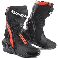 SHIMA VRX-3 Perforated Noir Rouge Blanc Bottes Taille 46