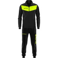 Givova Visa Fluo Tracksuit Noir XL