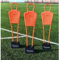 Precision Mini Free Kick Training Dummy 3 Units Orange 122 cm