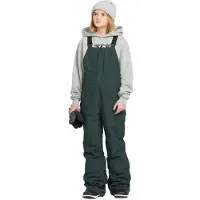 Volcom Barkley Insulated Bib Race Suit Vert 12 Years Garçon