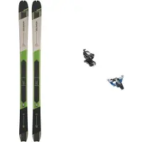 Salomon - Packs skis de randonnée - Skis de randonnée- MTN 86 Pro 2026 - Pack Mtn 86 Pro Pastel Neon Green 2026 en Bois - Vert