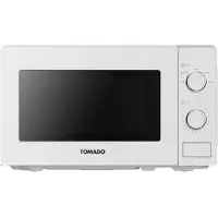 Tomado TMS2003W - Micro-ondes solo - 20 litres - 5 niveaux de puissance - 700 watts - Eclairage intérieur - Blanc
