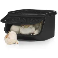 MediaShop Tupperware GarlicSmart 2,3 L - Récipient à ail - Sans BPA - Récipient de conservation pour l'ail - Empilable - Récipient Keep-fresh - L'ail reste frais plus longtemps