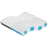 vidaXL Matelas à ressorts ensachés moyen 200x200 cm