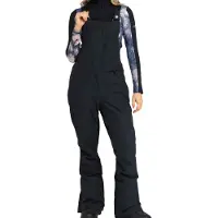 Roxy - Salopette de ski en PrimaLoft - Rideout Bib Pant True Black pour Femme - Taille XS - Noir