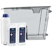 De'Longhi Kit d'entretien Delonghi pour machine à café : réservoir d'eau + filtre à eau + détartrant, référence AS00007802