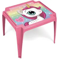 Arditex Zaska Monoblock Unicorn Table Rose Enfants