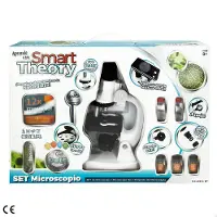 Colorbaby Toy Microscope Set With Led Light And Smart Theory Mobile Support Multicolore Enfants