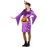 MOM Witch Pumpkin Pregnant Costume Multicolore M Enfants