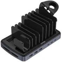 UNITEK Ladestation 3X Usb-A 20W, 3X Usbc Pd 80W