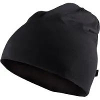 Lundhags Gimmer Merino Lt Beanie, bonnet, noir
