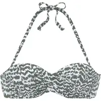 LASCANA Hauts de bikini olive / blanc
