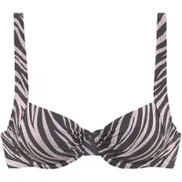 LASCANA Hauts de bikini noir / blanc