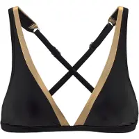 LASCANA Hauts de bikini jaune d'or / noir