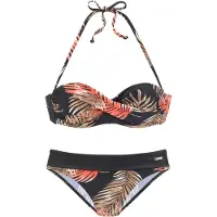 LASCANA Bikini beige / orange / noir / blanc
