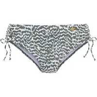 LASCANA Bas de bikini olive / blanc