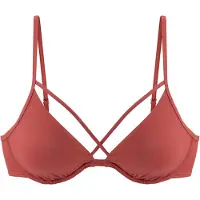 LASCANA Hauts de bikini rouge rouille