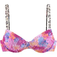 Buffalo Hauts de bikini mélange de couleurs / rose