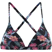 Kangaroos Hauts de bikini bleu clair / bleu foncé / pêche / noir