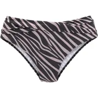 LASCANA Bas de bikini lilas / noir