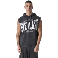 Everlast Washed Sleeveless T-shirt Noir XL Homme