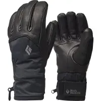 Black Diamond - Gants de freeride en PrimaLoft&reg; et en GORE-TEX - Legend Gloves Black en Cuir - Taille XL - Noir