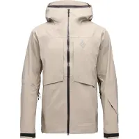 Black Diamond - Veste de ski - M Factor Shell Moonstone pour Homme - Taille XL - Beige