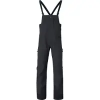 Norrøna - Salopette de ski de randonnée - More Flex1 Bibs M Caviar Black pour Homme en Nylon - Taille M - Noir