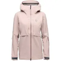 Black Diamond - Veste imperméable et coupe-vent - W Factor Shell Pale Mauve pour Femme en Laine - Taille S - Rose