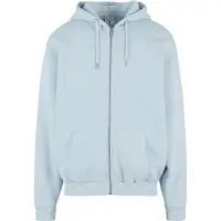 Karl kani Veste de survêtement bleu clair / blanc