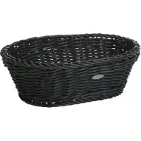 Westmark Bol ovale, noir, 25,5x19x8cm, Stockage du pain, Noir