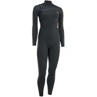 iON Amaze Core 3/2 Mm Woman Long Sleeve Chest Zip Neoprene Suit Noir L Femme