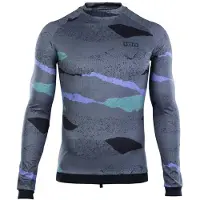 iON Maze Long Sleeve Rash Guard Bleu XS Homme