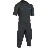iON Base 3/2 Mm Overknee Short Sleeve Back Zip Shorty Noir 4XL