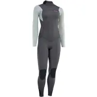 iON Amaze Core 5/4 Mm Woman Long Sleeve Back Zip Neoprene Suit Gris L Femme