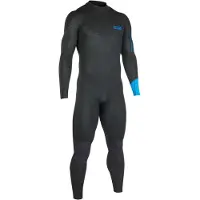 iON Base 5/4 Mm Long Sleeve Back Zip Neoprene Suit Noir 3XL Homme
