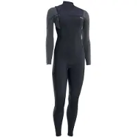 iON Amaze Amp 5/4 Mm Woman Long Sleeve Chest Zip Neoprene Suit Gris L Femme