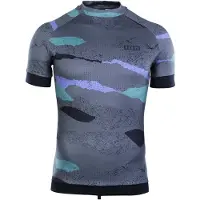 iON Maze Short Sleeve Rash Guard Bleu S Homme