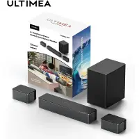 OEM Ultimea Poseidon D50 - Barre de son avec son surround 3D - 50 Hz-20 kHz - 320 W - Noir