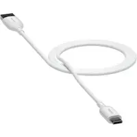 Mophie essentials 409913779, 2 m, USB A, USB C, Biały